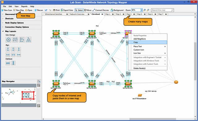 Ang SolarWinds Network Topology Mapper
