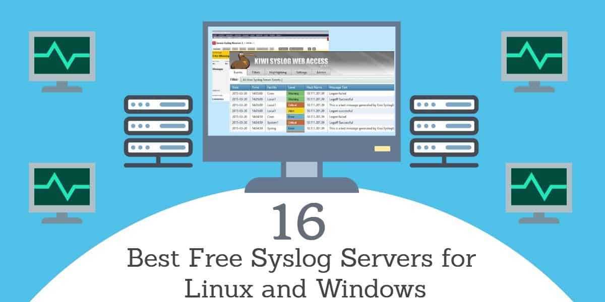 16 máy chủ nhật ký hệ thống miễn phí tốt nhất cho Linux và Windows