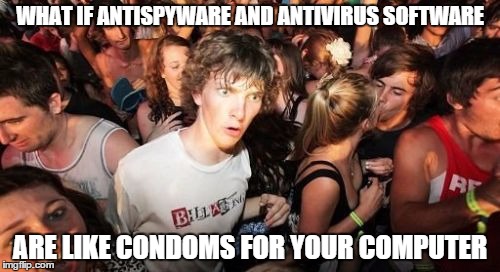 use antivírus e antispyware