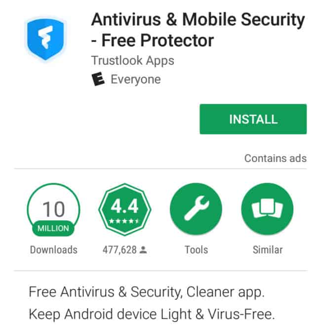 tiwala sa android antivirus