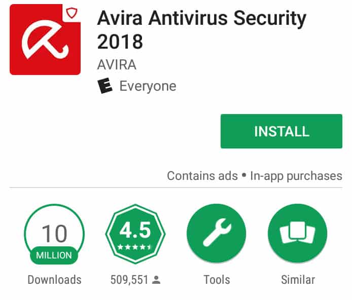 avira android antivirus