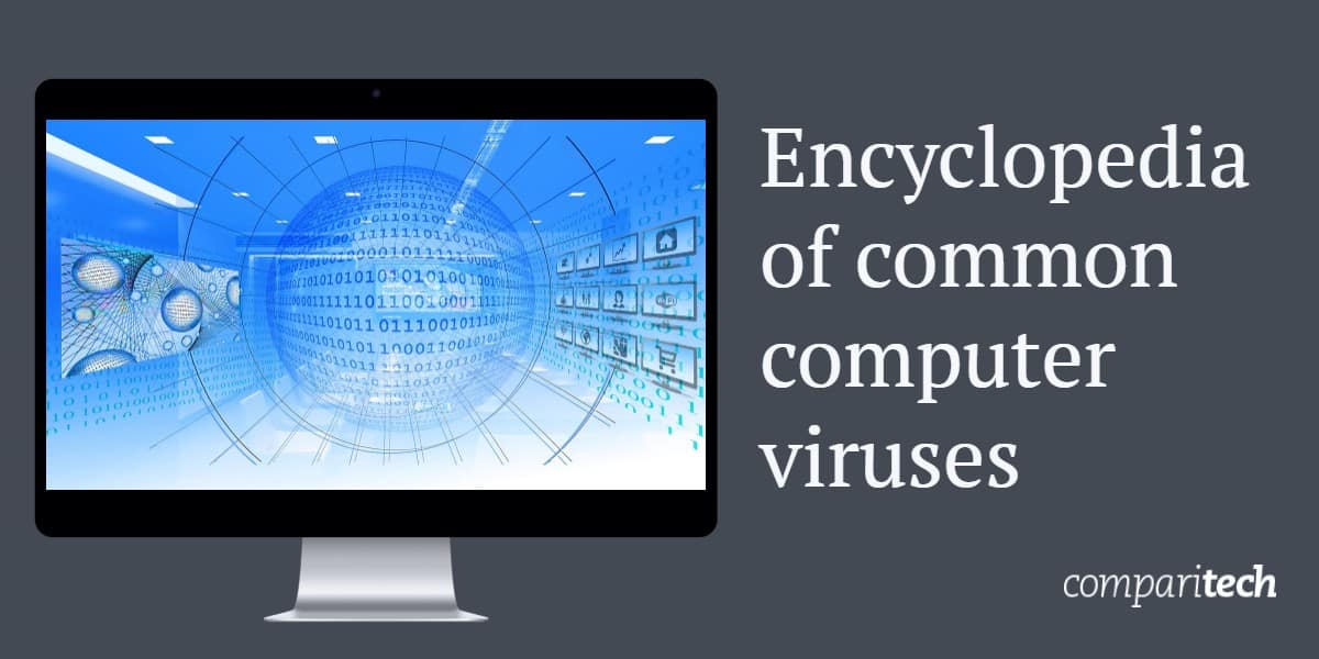 Encyclopedia ng mga karaniwang computer virus