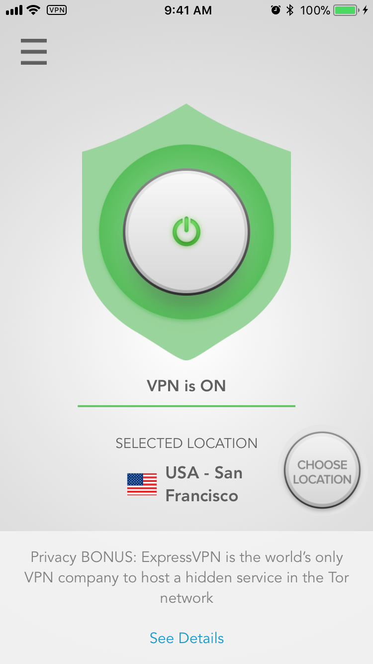 Pārslēdziet VPN savienojumu, kamēr ir izveidots savienojums