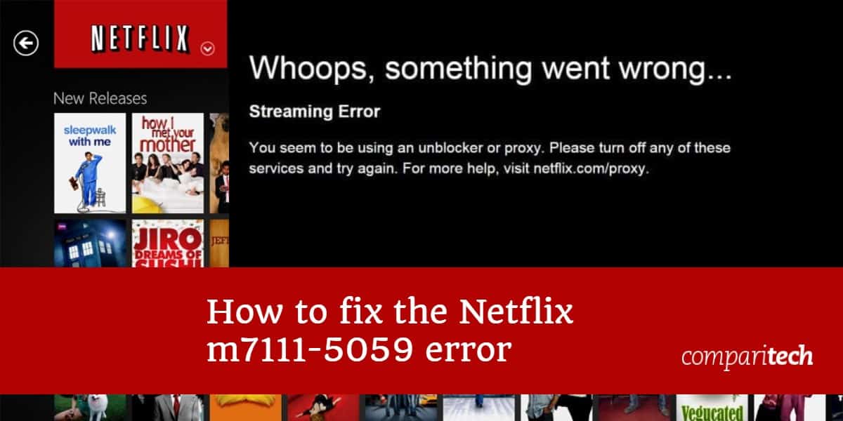 Lỗi Netflix m7111-5059
