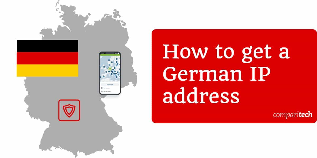 Cách lấy địa chỉ IP của Đức