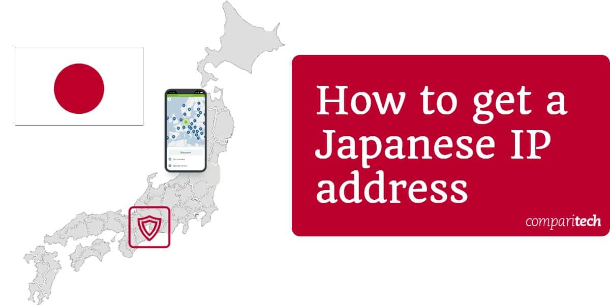 Cách lấy địa chỉ IP Nhật Bản