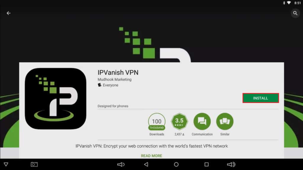 Cài đặt VPN trên Android Bước 1