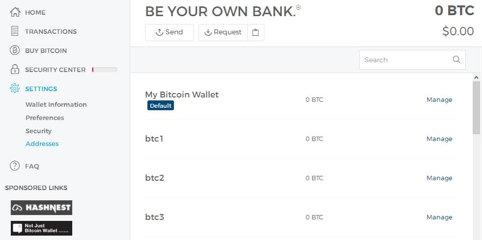 bitcoin trộn nhiều ví