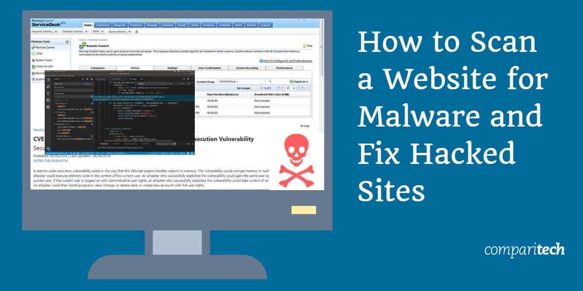 Cách quét trang web tìm phần mềm độc hại và sửa các trang web bị tấn công