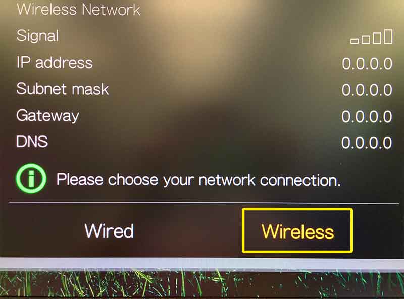 setări wireless pentru wd tv