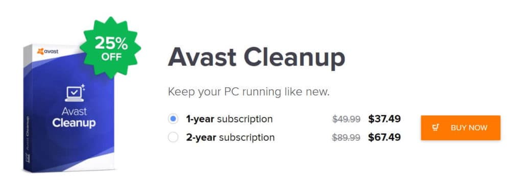 Avast Cleanup upang mapabilis ang isang mabagal na computer.