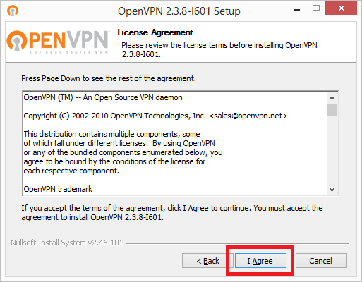 OpenVPN лицензионное соглашение