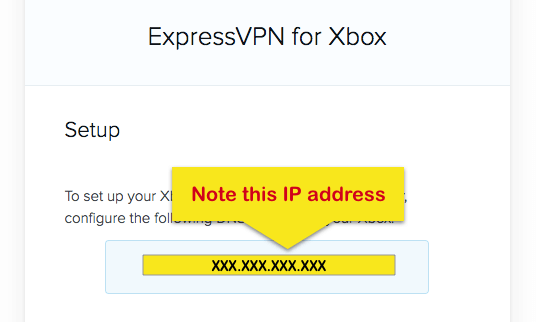 adres IP xbox