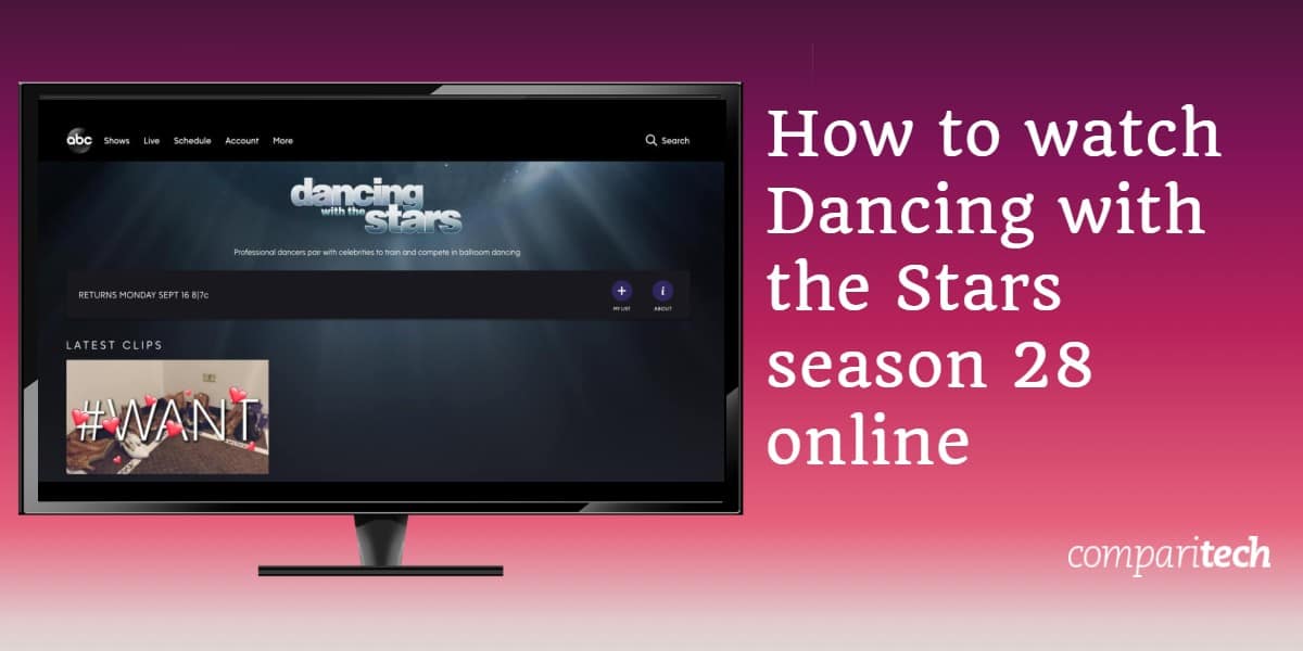 Cách xem Dancing with the Stars mùa 28 trực tuyến