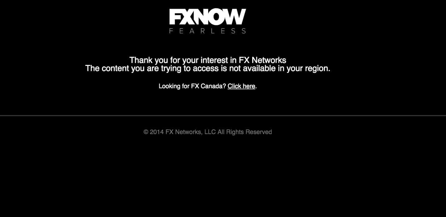 Lỗi phát trực tuyến FXNow