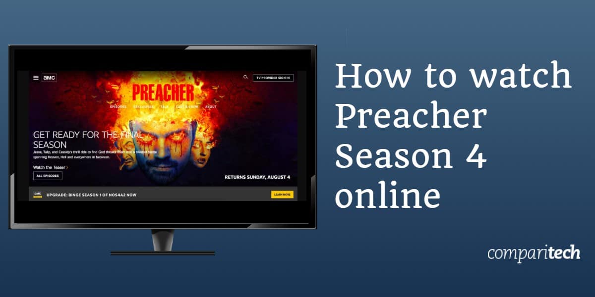 Cách xem Preacher season 4 trực tuyến