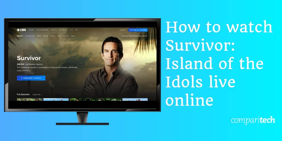 Cách xem đảo Survivor của các thần tượng trực tuyến