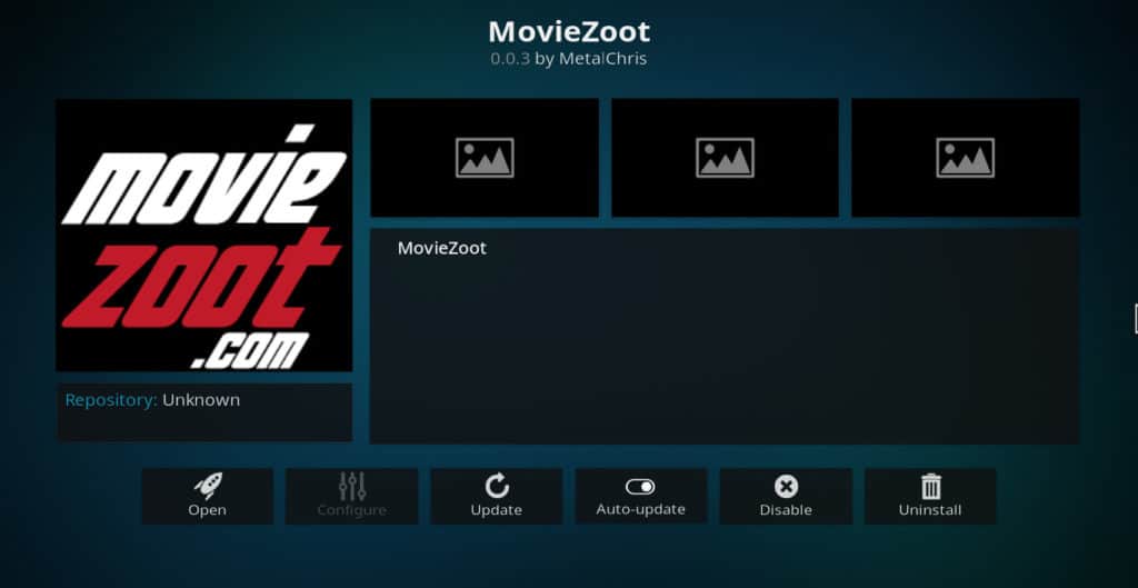 Addon MovieZoot Kodi