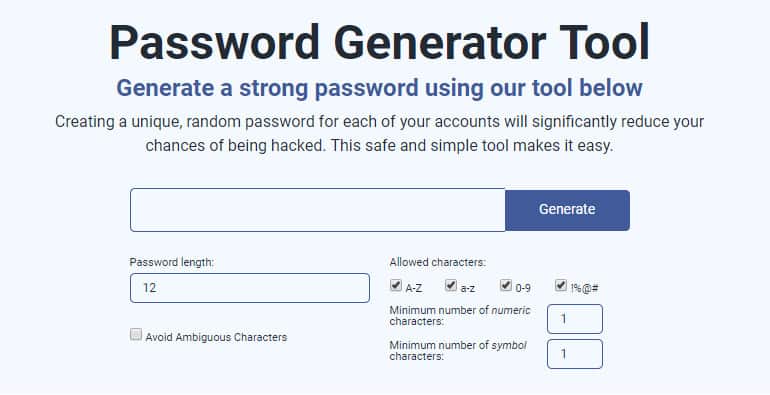 password ng generator