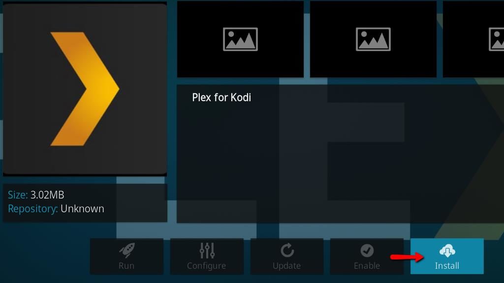 Plex Kodi Addon - Cài đặt