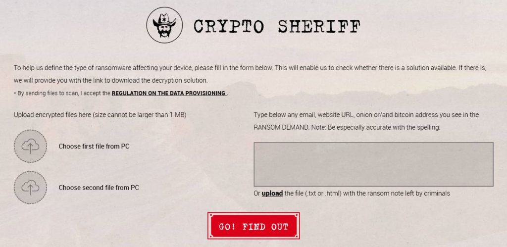 Ang Crypto Sheriff.
